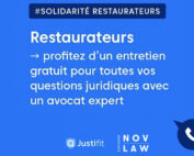 Hotline avec Justifit pour aider les restaurateurs – Covid19