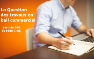 Bail Commercial - Question sur la répartition des travaux de réparation