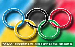JO 2024 : dérogations au repos dominical des commerces