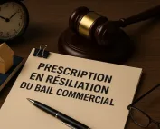 Prescription de l’action en résiliation du bail commercial : quel point de départ?