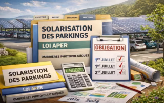 solarisation des parcs de stationnement